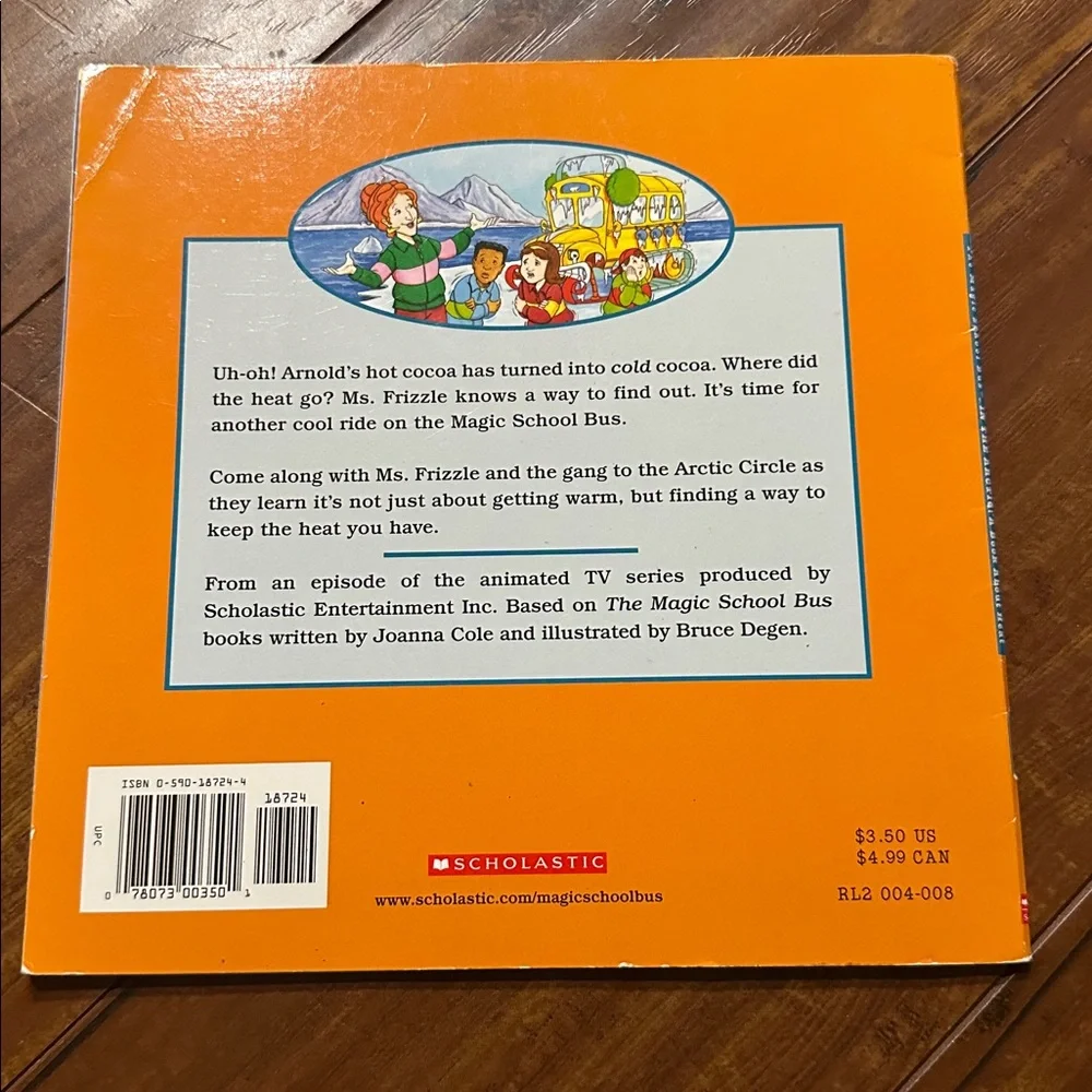 The Magic School Bus In The Arctic - A Book About Heat